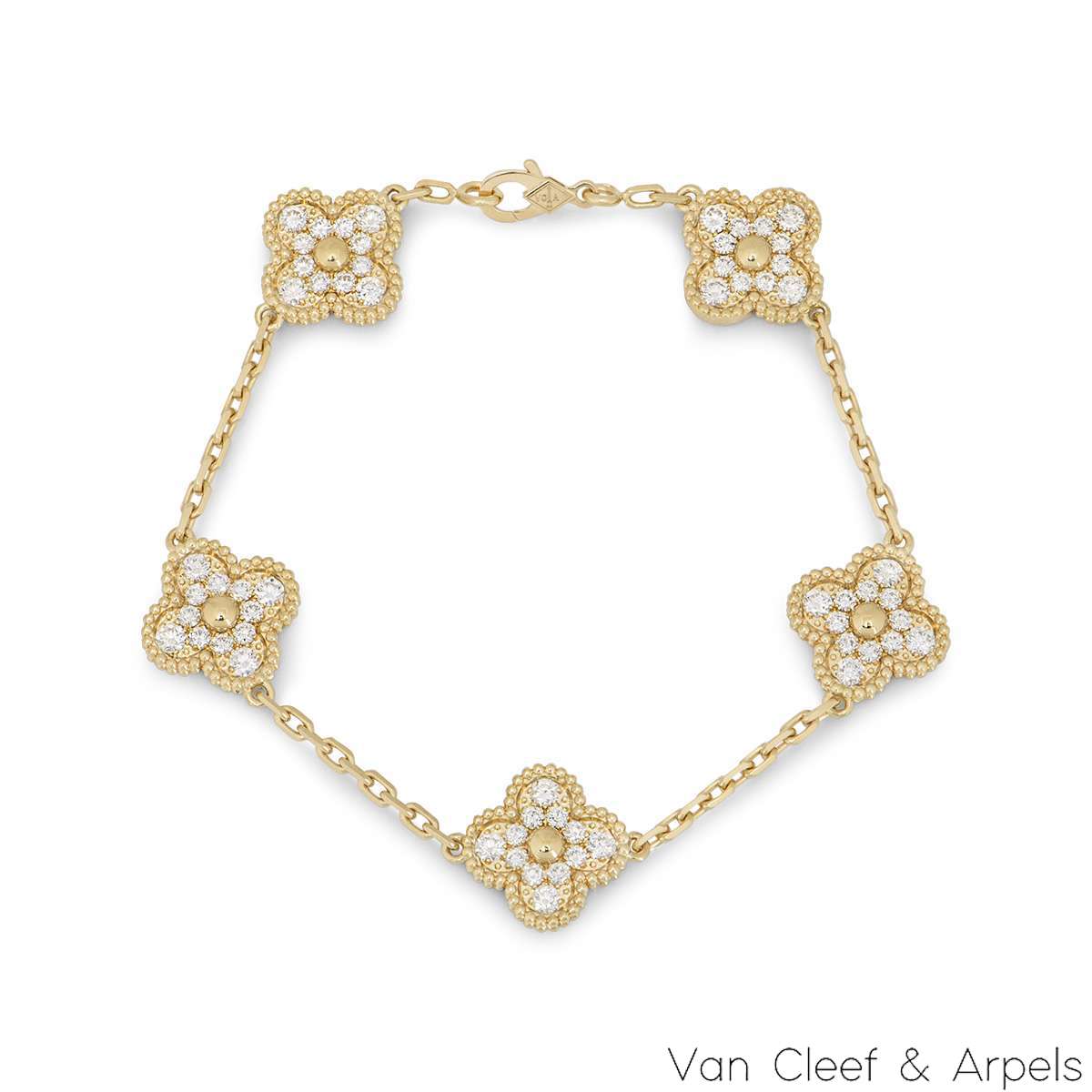Van Cleef & Arpels Vintage Alhambra Bracelet VCARA41400